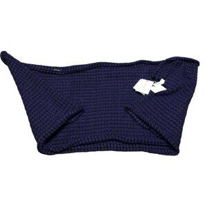 Calvin Klein Solid Dark Purple Knit Infinity Loop‎